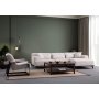 Atelier del Sofa Ugaona garnitura Jaguar Corner L2 Chl White - slika 1