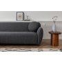 Atelier del Sofa Ugaona garnitura Eddy Corner 2 (3L C 3R) Dark Grey - slika 5