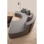 Atelier del Sofa Ugaona garnitura Gondol 2 (CHL SOL CHL SAG) Grey - slika 2
