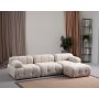 Atelier del Sofa Ugaona garnitura Petite 3 Cream - slika 1