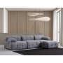 Atelier del Sofa Ugaona garnitura Petite 3 Grey - slika 1