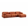 Atelier del Sofa Ugaona garnitura Petite 3 Orange - slika 5