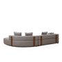 Atelier del Sofa Ugaona garnitura Gondol 1 (L3 CHL) Grey - slika 3