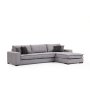 Atelier del Sofa Ugaona garnitura Lena Corner Right ( L3+Chl ) Light Grey - slika 2