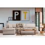 Atelier del Sofa Ugaona garnitura Lena Corner (CHL 3R) Sand Beige - slika 1