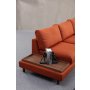 Atelier del Sofa Ugaona garnitura New Tulip With Pouf Orange - slika 2