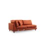 Atelier del Sofa Ugaona garnitura New Tulip With Pouf Orange - slika 5