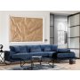 Atelier del Sofa Ugaona garnitura Frido Right (L3+Chl) Navy Blue - slika 1