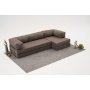 Atelier del Sofa Ugaona garnitura Comfort Grey - slika 1
