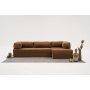 Atelier del Sofa Ugaona garnitura Comfort Brown - slika 1