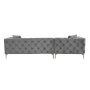 Atelier del Sofa Ugaona garnitura Como Eco Left Anthracite - slika 5