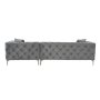 Atelier del Sofa Ugaona garnitura Como Eco Right Anthracite - slika 5