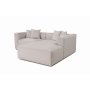 Atelier del Sofa Ugaona garnitura Mora XL Corner Left (CHLLeft 1R) Ecru - slika 4