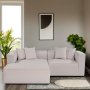 Atelier del Sofa Ugaona garnitura Mora XL Corner Right (L1 CHLRight) Ecru - slika 1