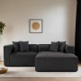Atelier del Sofa Ugaona garnitura Mora XL Corner Left (CHLLeft 1R) Anthracite - slika 1