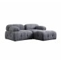 Atelier del Sofa Ugaona garnitura Petite 2 Grey - slika 2
