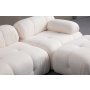 Atelier del Sofa Ugaona garnitura Petite 2 White - slika 3
