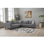 Atelier del Sofa Ugaona garnitura Kale Linen Grey - slika 2