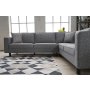 Atelier del Sofa Ugaona garnitura Kale Linen Grey - slika 4