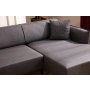 Atelier del Sofa Ugaona garnitura Belissimo Right Dark Grey - slika 3