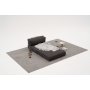 Atelier del Sofa Ugaona garnitura Comfort Mini Anthracite - slika 3