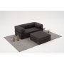Atelier del Sofa Ugaona garnitura Comfort Mini Anthracite - slika 1