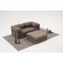 Atelier del Sofa Ugaona garnitura Comfort Mini Grey - slika 2