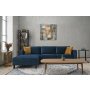 Atelier del Sofa Ugaona garnitura Kale Velvet Left Oil Green - slika 1