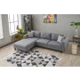 Atelier del Sofa Ugaona garnitura Kale Linen Left Grey - slika 3