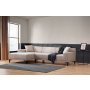 Atelier del Sofa Ugaona garnitura Petra L Corner White - slika 2