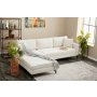 Atelier del Sofa Ugaona garnitura Berlin Left Cream Black - slika 2