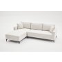 Atelier del Sofa Ugaona garnitura Berlin Left Cream Black - slika 5