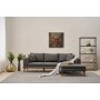 Atelier del Sofa Ugaona garnitura Seren Right Anthracite - slika 2