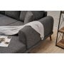 Atelier del Sofa Ugaona garnitura Seren Right Anthracite - slika 3