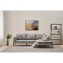 Atelier del Sofa Ugaona garnitura Seren Right Grey - slika 2