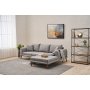 Atelier del Sofa Ugaona garnitura Seren Right Grey - slika 1
