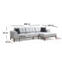 Atelier del Sofa Ugaona garnitura Montana Corner Right (L3+Chl) - slika 5