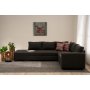 Atelier del Sofa Ugaona garnitura Aly Right Anthracite - slika 1