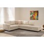 Atelier del Sofa Ugaona garnitura Aly Arzilla Left Cream - slika 1