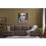 Atelier del Sofa Ugaona garnitura Ece Panoramik Brown - slika 1