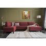 Atelier del Sofa Ugaona garnitura Belen Claret Red - slika 1