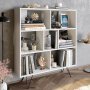 HANAH HOME Polica za knjige Mistico White - slika 2