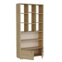 HANAH HOME Polica za knjige Penguen Sapphire Oak - slika 1