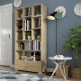 HANAH HOME Polica za knjige Penguen Sapphire Oak - slika 2
