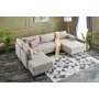 Atelier del Sofa Ugaona garnitura Efsun Cream - slika 2