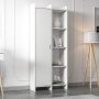 HANAH HOME Polica za knjige Offer White - slika 3