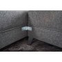 Atelier del Sofa Ugaona garnitura Eris Anthracite - slika 3