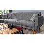 Atelier del Sofa Ugaona garnitura Aria Corner Dark Grey - slika 3