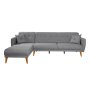 Atelier del Sofa Ugaona garnitura Aria Corner Dark Grey - slika 4