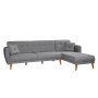 Atelier del Sofa Ugaona garnitura Aria Corner Dark Grey - slika 5
